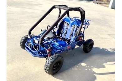 90cc Offroad Dune Buggy Quad ATV Teen Twin Seat Gokart Kids