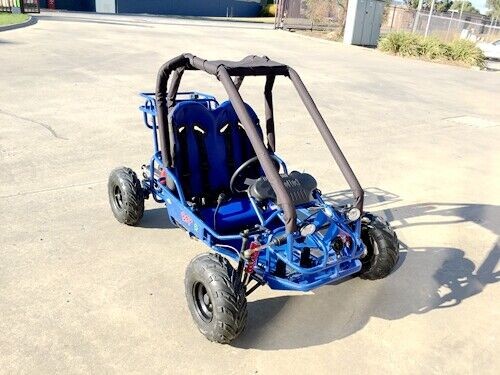90cc Offroad Dune Buggy Quad ATV Teen Twin Seat Gokart Kids