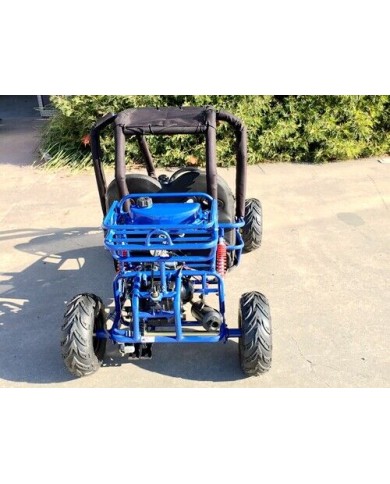 90cc Offroad Dune Buggy Quad ATV Teen Twin Seat Gokart Kids