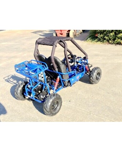 90cc Offroad Dune Buggy Quad ATV Teen Twin Seat Gokart Kids