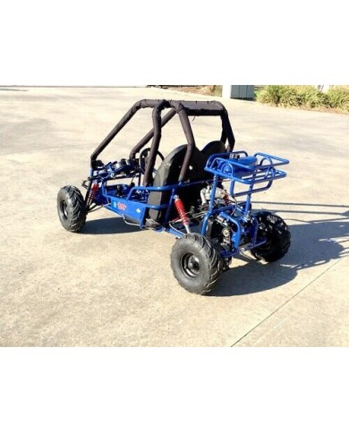 90cc Offroad Dune Buggy Quad ATV Teen Twin Seat Gokart Kids