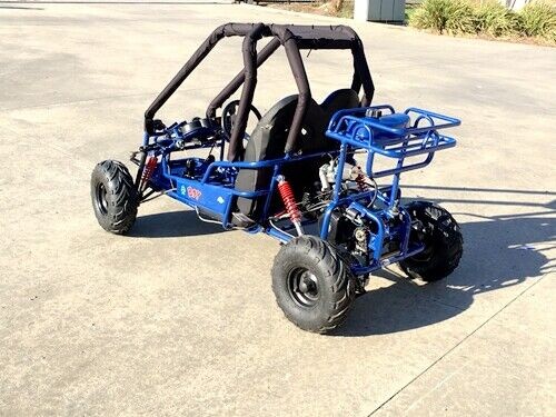 90cc Offroad Dune Buggy Quad ATV Teen Twin Seat Gokart Kids