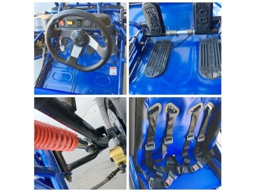 90cc Offroad Dune Buggy Quad ATV Teen Twin Seat Gokart Kids