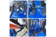 90cc Offroad Dune Buggy Quad ATV Teen Twin Seat Gokart Kids