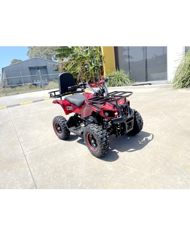 49cc Mini Farm Quad Bike, ATV Buggy Kids, 4 Wheeler Pocket, Pit Dirt Bike in Red