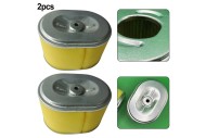 2pcs Air Filter Cleaner Element For Honda 5.5HP & 6.5HP GX120 GX140 GX160 GX200