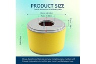 2PCS Air Filter Pre Filter Cleaner for Honda GX240 GX270 8HP 9HP LIFAN GO KART