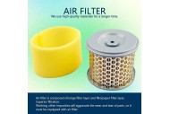2PCS Air Filter Pre Filter Cleaner for Honda GX240 GX270 8HP 9HP LIFAN GO KART
