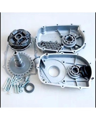 2:1 reduction gearbox GX240 GX270 GX390 8HP-13HP Gokart Engine 22mm Wet clutch