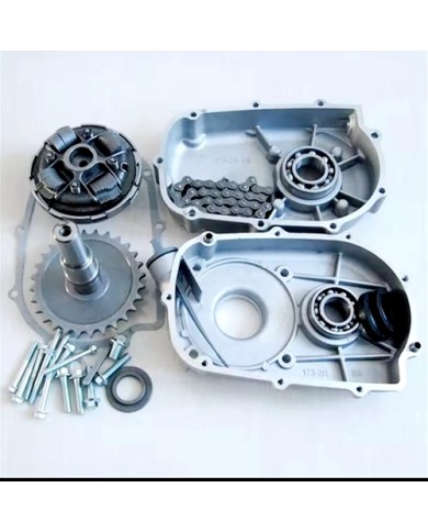 2:1 reduction gearbox GX240 GX270 GX390 8HP-13HP Gokart Engine 22mm Wet clutch