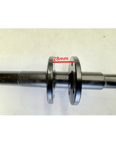25MM 845mm GO KART TRIKE REAR AXLE JEEP BUGGY HUFFY SLIDER TRIKE