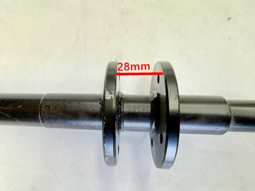25MM 845mm GO KART TRIKE REAR AXLE JEEP BUGGY HUFFY SLIDER TRIKE