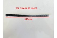 Black T8F 86 Links Drive Chain PIT Quad Dirt Bike Buggy Trike Kart