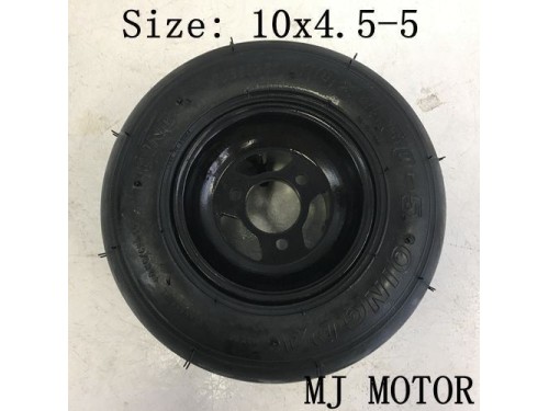 10x4.5-5 Wheel Go Kart 3 Stub Rim&Tyre Huffy Slider Drift Trike Front rear wheel