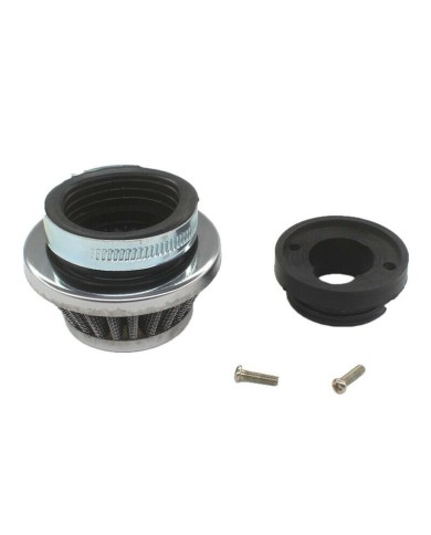 Steel Pod Air Filter Cleaner+ Carby Adaptor 49cc PIT Dirt Pocket Quad Bike ATV