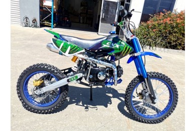 2017 BIGFOOT 125CC PIT MOTOR DIRT BIKE TRAIL MOTOCROSS TERRAIN PRO KICK START BLACK