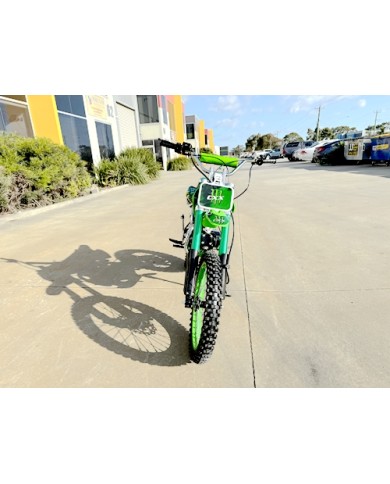 BIGFOOT 125CC PIT MOTOR DIRT BIKE TRAIL MOTOCROSS TERRAIN PRO KICK START GREEN
