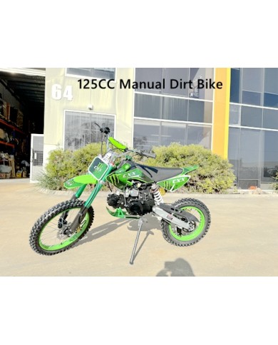 BIGFOOT 125CC PIT MOTOR DIRT BIKE TRAIL MOTOCROSS TERRAIN PRO KICK START GREEN