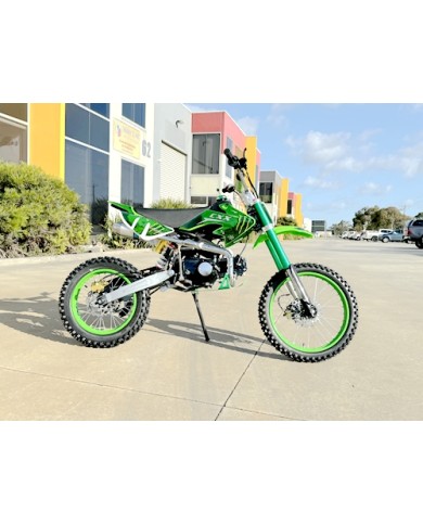 BIGFOOT 125CC PIT MOTOR DIRT BIKE TRAIL MOTOCROSS TERRAIN PRO KICK START GREEN