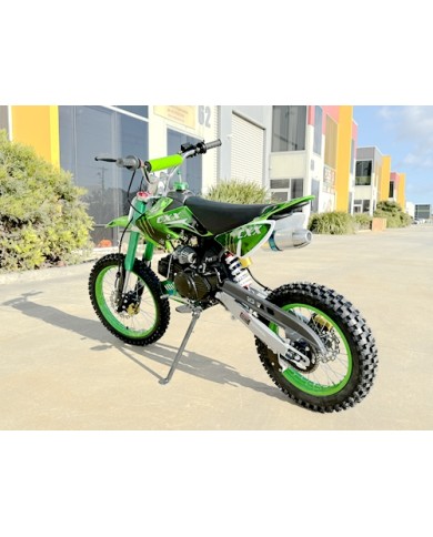 BIGFOOT 125CC PIT MOTOR DIRT BIKE TRAIL MOTOCROSS TERRAIN PRO KICK START GREEN