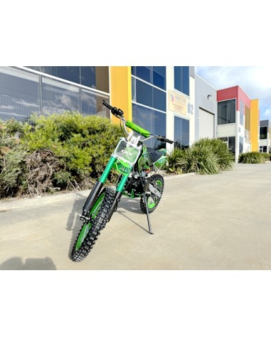 BIGFOOT 125CC PIT MOTOR DIRT BIKE TRAIL MOTOCROSS TERRAIN PRO KICK START GREEN