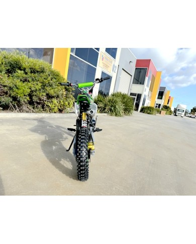 BIGFOOT 125CC PIT MOTOR DIRT BIKE TRAIL MOTOCROSS TERRAIN PRO KICK START GREEN