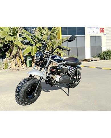 MB200X TrailMaster Hurricane Mini Bike Coleman Full sized REC-REG E-start BLACK