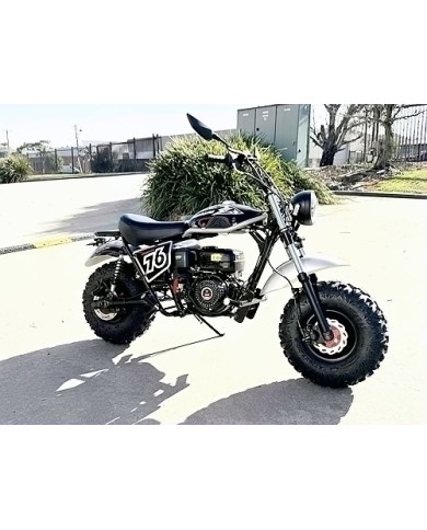 MB200X TrailMaster Hurricane Mini Bike Coleman Full sized REC-REG E-start BLACK