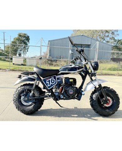 MB200X TrailMaster Hurricane Mini Bike Coleman Full sized REC-REG E-start BLACK