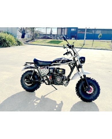 MB200X TrailMaster Hurricane Mini Bike Coleman Full sized REC-REG E-start BLACK