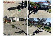 MB200X TrailMaster Hurricane Mini Bike Coleman Full sized REC-REG E-start RED