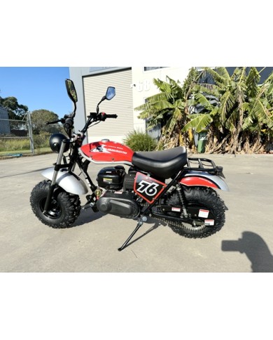 MB200X TrailMaster Hurricane Mini Bike Coleman Full sized REC-REG E-start RED