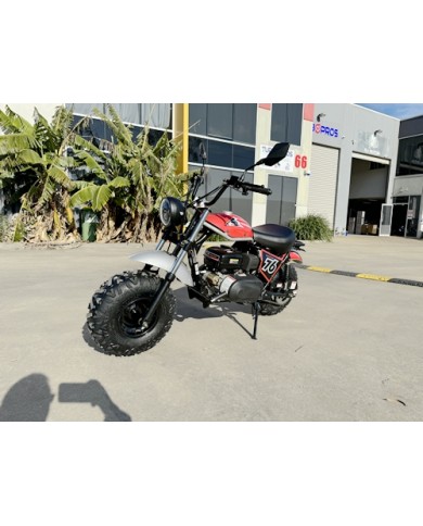 MB200X TrailMaster Hurricane Mini Bike Coleman Full sized REC-REG E-start RED