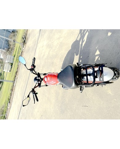 MB200X TrailMaster Hurricane Mini Bike Coleman Full sized REC-REG E-start RED