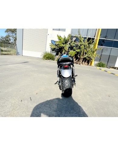 MB200X TrailMaster Hurricane Mini Bike Coleman Full sized REC-REG E-start BLUE