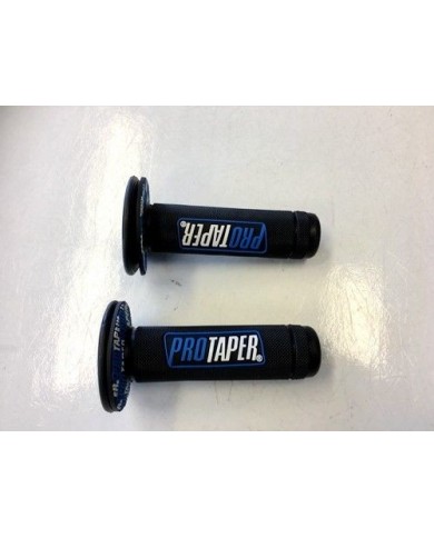 7/8'' 22mm Hand Grips Handle Bar Honda Yamaha Suzuki Kawasiki Motorcycle Blue