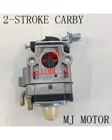 2 Stroke Carburetor 38cc 43cc 49cc petrol scooter pocket quad bike Carby 15mm