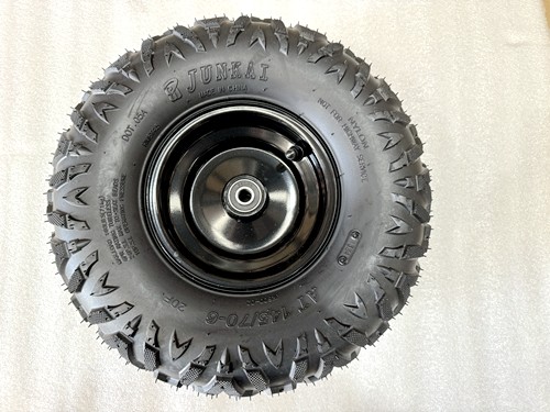 6 inch Wheel Rim Tyre Quad ATV Buggy Gokart Bearing Complete Wheel AT 145/70-6  15mm