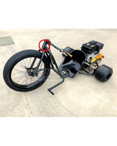 Headtube for Motorised Huffy Slider Drift Trike Front Fork