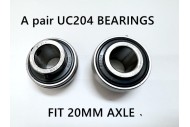 660mm 20mm CNC Axle Sprocket Disc Kit Go kart Buggy Mini Hotrod Project Huffy 66cm