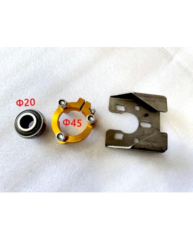 660mm 20mm CNC Axle Sprocket Disc Kit Go kart Buggy Mini Hotrod Project Huffy 66cm