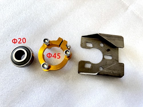 660mm 20mm CNC Axle Sprocket Disc Kit Go kart Buggy Mini Hotrod Project Huffy 66cm