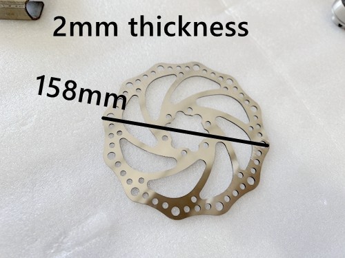 660mm 20mm CNC Axle Sprocket Disc Kit Go kart Buggy Mini Hotrod Project Huffy 66cm