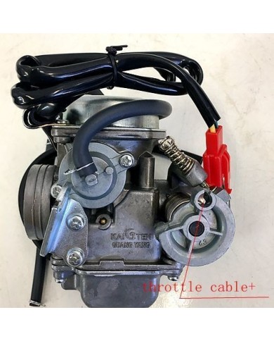 Electric Choke 24mm Carby Carburetor GY6 150cc Buggy Atv Sahara Kandi Fuxin