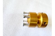DISC CARRIER HUB CNC 20MM AXLE WITH 6MM KEYWAY GO KART TRIKE SPROCKET