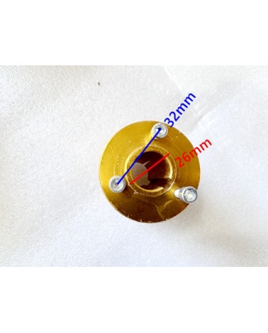 Sprocket CARRIER HUB CNC 20MM AXLE WITH 6MM KEYWAY GO KART TRIKE SPROCKET