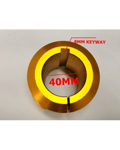 Wheel Hub SPROCKET DISC CARRIER HUB 40MM AXLE WITH 8MM KEYWAY 3 STUD KART TRIKE