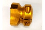 Wheel Hub SPROCKET DISC CARRIER HUB 40MM AXLE WITH 8MM KEYWAY 3 STUD KART TRIKE