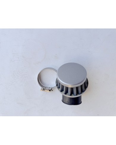 35mm Angle Steel Pod Air Filter Cleaner PIT Dirt Pocket Quad Bike ATV