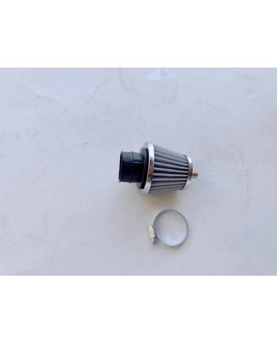 38mm Steel Pod Air Filter Cleaner PIT Dirt Pocket Quad Bike ATV 110cc 125 cc